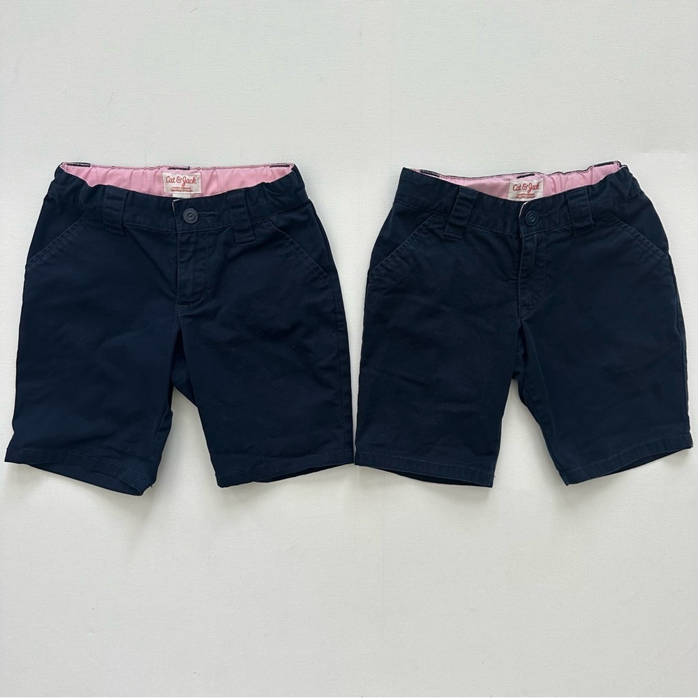 Cat & Jack Toddler Girl Uniform Shorts Size 4